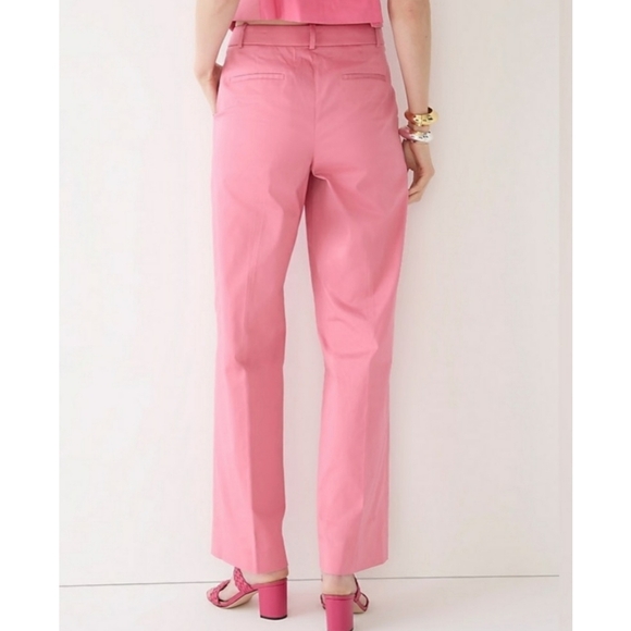 44. NWOT J.Crew Full-length Sydney wide-leg pant in lightweight chino - Picture 4 of 11